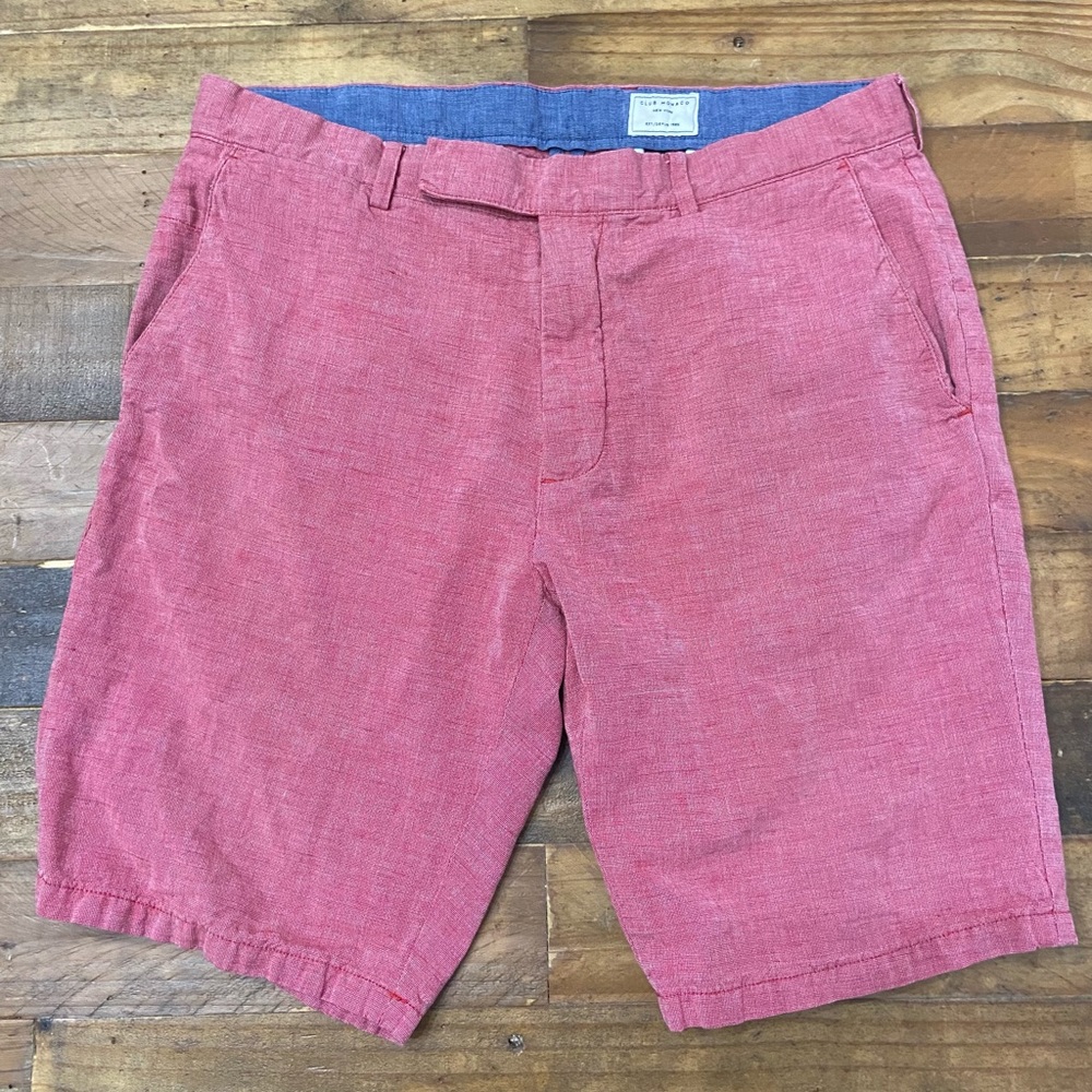 Club monaco 9” men’s linen shorts
